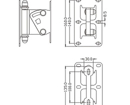 Настенное крепление FDB WB4-WH