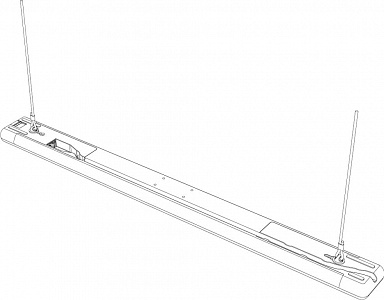 Потолочное крепление для микрофонного массива Shure A710-TB