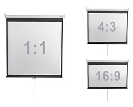 Экран настенный с ручным приводом Digis DSOD-4302