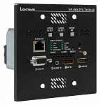Настенный HDBaseT передатчик Lightware WP-UMX-TPS-TX130-Plus-US Black