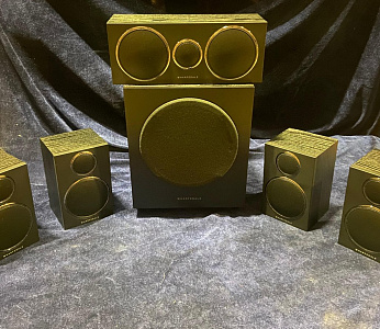 Комплект акустических систем Wharfedale DX-3 5.1 HCP System Цвет: Черный Дуб [BLACK OAK]
