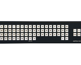 [Aspen RCP-7272] Панель 72x72 для управления матричным коммутатором Sierra Aspen; 2U