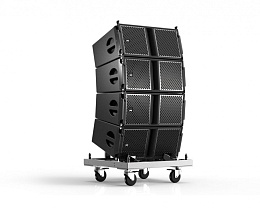 Комплект линейного массива 4 х GT11 на транспортировочной тележке YME GT 11-4