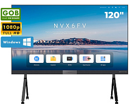 Светодиодный экран QSTECH 120" FHD 12013, 2.694×1.624 (Windows, покрытие GOB)