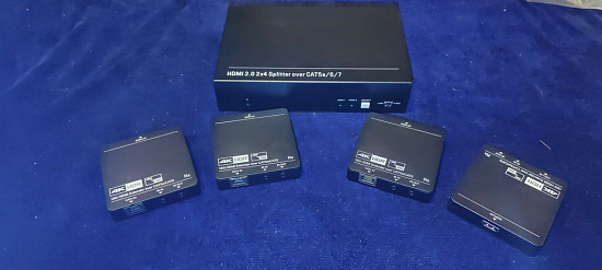 Усилитель-распределитель HDMI по витой паре Digis SBT-24-2L