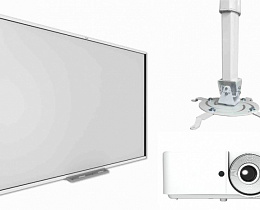 Интерактивная доска SMART SBM777V с проектором EXD102Z и креплением DSM-2L