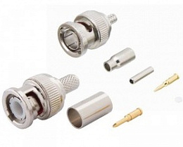 Разъемы Kramer CON-CRIMP-BNC/M/RG-6