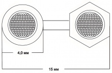 Готовый акустический кабель Van den Hul The Clearwater 2х2м с разъемами "банан"