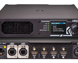 Двухканальный передатчик или приемник системы AV over IP Lightware UBEX-Pro20-HDMI-R100 2xSM-BiDi-DUO