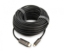 Малодымный гибридный кабель Kramer CLS-AOCU/CH-50