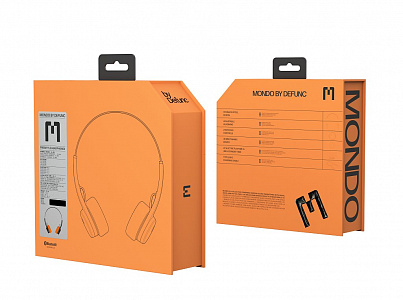 Накладные Bluetooth наушники Mondo by Defunc Freestyle On-Ear. Цвет: Черный [Black]