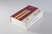 Кабель межблочный аналоговый RCA Van den Hul 3T The Cliff Hybrid. Длина 1,2 метра