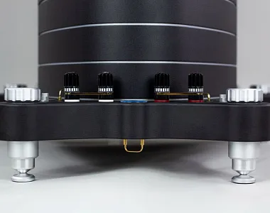 Напольная акустическая система Gauder DARC 100 Be L DV MK2 Цвет: Черный алюминий/Серебро [ALUMINIUM BLACK/SILVER]