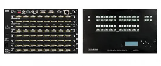Шасси модульного матричного коммутатора Lightware MX-FR33L Шасси модульного матричного коммутатора Lightware MX-FR33L