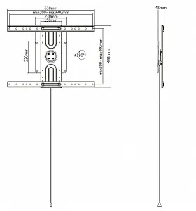 Кронштейн с вращением Digis DSM-P5664-Flip Кронштейн с вращением Digis DSM-P5664-Flip