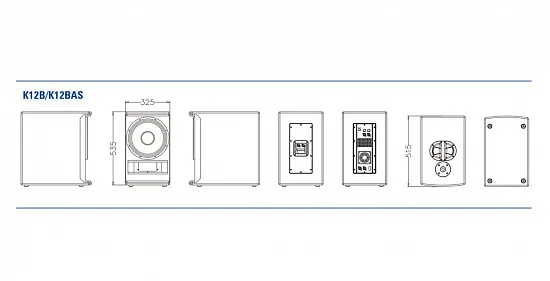 Пассивный сабвуфер FDB audio K12B