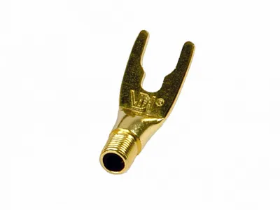 Позолоченный наконечник "лопатка" разъема Van den Hul Gold Plated Bus Connector