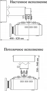 Крепление настенно-потолочное для проектора Digis DSM-14MK Крепление настенно-потолочное для проектора Digis DSM-14MK