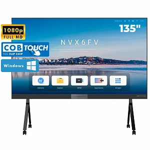 Светодиодный экран КЬЮСТЕЧ (QSTECH) 135" FHD 13515, 3.031х1.813 (интерактивный, Windows, COB) Светодиодный экран КЬЮСТЕЧ (QSTECH) 135" FHD 13515, 3.031х1.813 (интерактивный, Windows, COB)