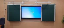 Рельсовая система PolyGlide Boards Slide МОНО-2 для ЖК/ИД 65/75; КР 230 (Р-мел; Н-мел)