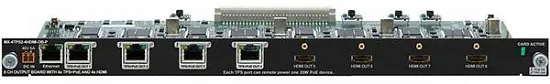Выходной модуль Lightware MX-4TPS2-4HDMI-OB-P Выходной модуль Lightware MX-4TPS2-4HDMI-OB-P