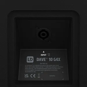 Компактный активный комплект PA-системы LD Systems DAVE 10 G4X