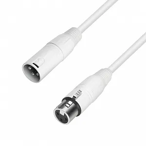 Микрофонный кабель Adam Hall K4 MMF 0100 SNOW Микрофонный кабель Adam Hall K4 MMF 0100 SNOW