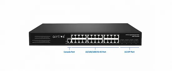 Коммутатор AirLive SNMP-GSH2404M Коммутатор AirLive SNMP-GSH2404M