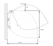 Kauber Red Label Tensioned BT Cinema 131" 16:9 163x290 дроп 40 см. Microperf MW