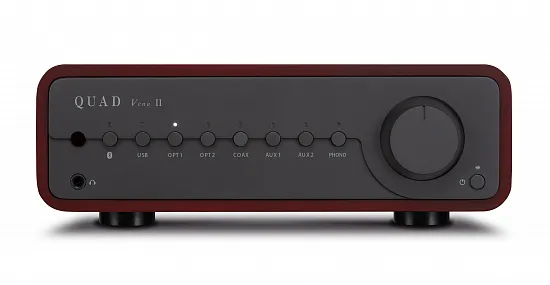 Интегральный усилитель со встроенным ЦАП QUAD Vena II, Цвет: Красное дерево [Sapele Mahogany]