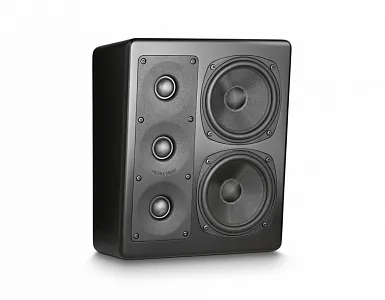 Настенные акустические системы M&K Sound MP150II. Левый. Цвет: Матовый черный [Black Satin/Black Cloth ]